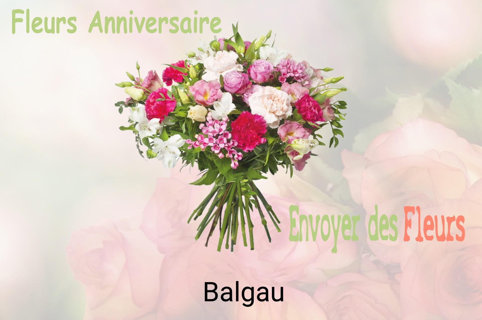 Bouquet de fleurs d’anniversaire livré à Balgau